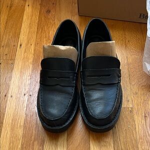 Born Carrera penny loafers black